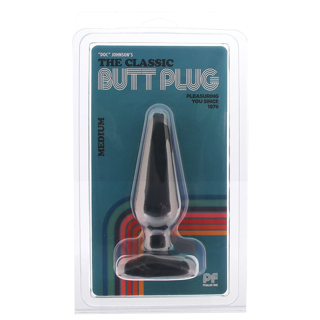 Butt Plug Medium in Black Anal Sex Toys > Butt Plugs