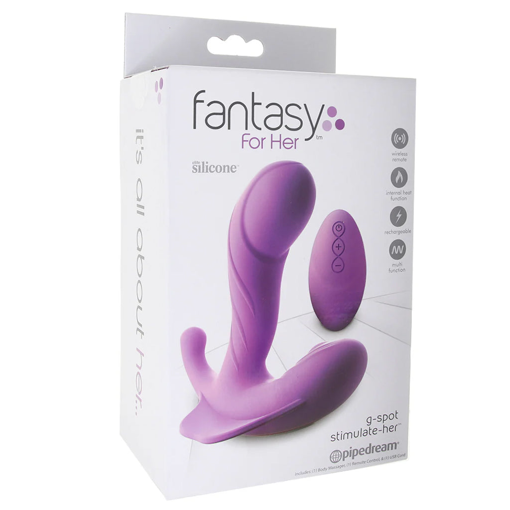 Fantasy For Her G-Spot Stimulate-Her Vibe in Purple Vibrators > G-Spot Vibrators
