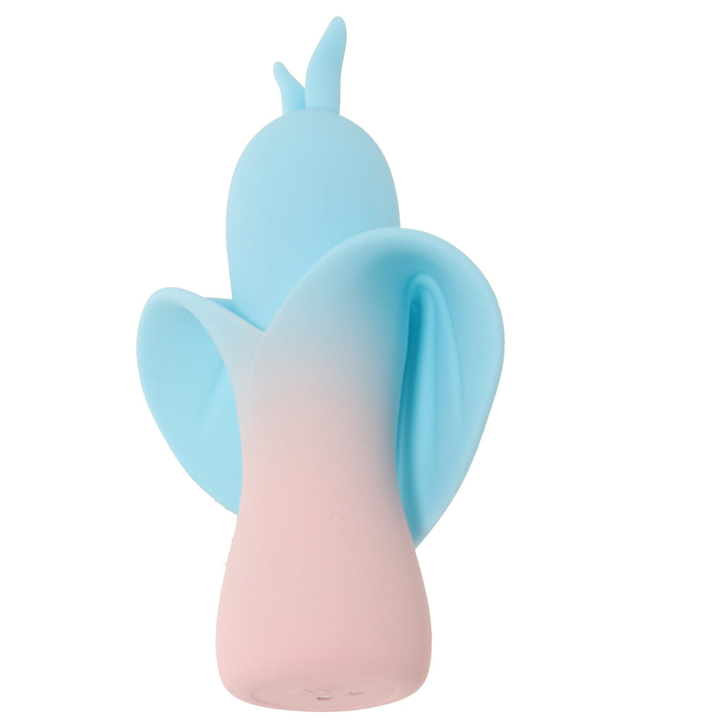 Mina Fiercely Powerful Fluttering Flower Vibe in Blue Vibrators > Clitoral Stimulators