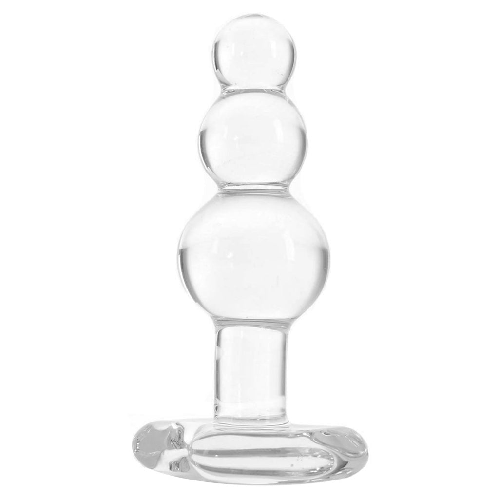 Icicles No. 47 Glass Plug Anal Sex Toys > Butt Plugs