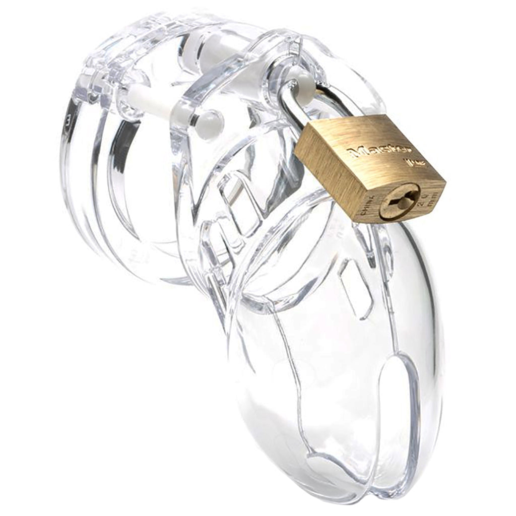 CB-6000S Clear Male Chastity Device in 2.5 Inch Bondage and Fetish > Cock and Ball Devices