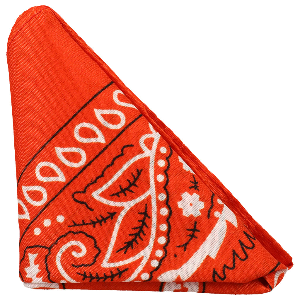 Rock Solid The Code C-Ring and Bandana Set in Orange Cock Rings