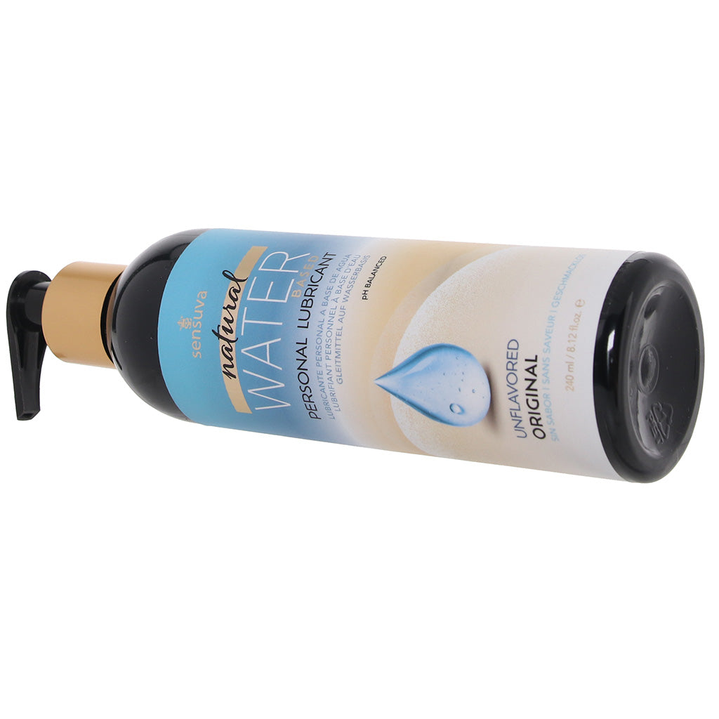 Natural Water Based Lube in 8.12oz/240ml Lubes and Lotions > Water Based Sex Lubes