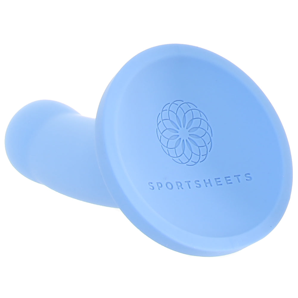 Jinx 5 Inch Silicone Dildo in Periwinkle Dildo Sex Toys > Non-Phallic Dildos