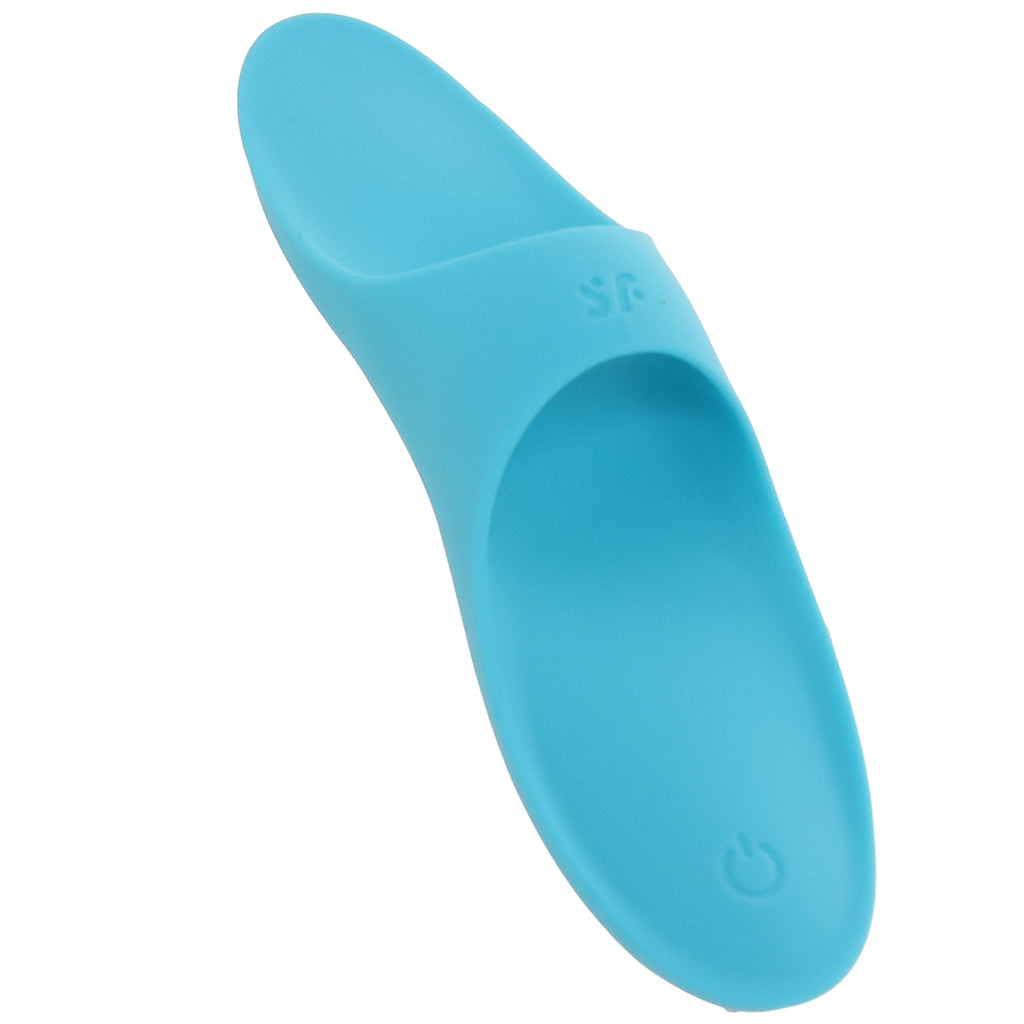 Satisfyer Teaser Finger Vibe in Light Blue Vibrators > Finger Vibrators