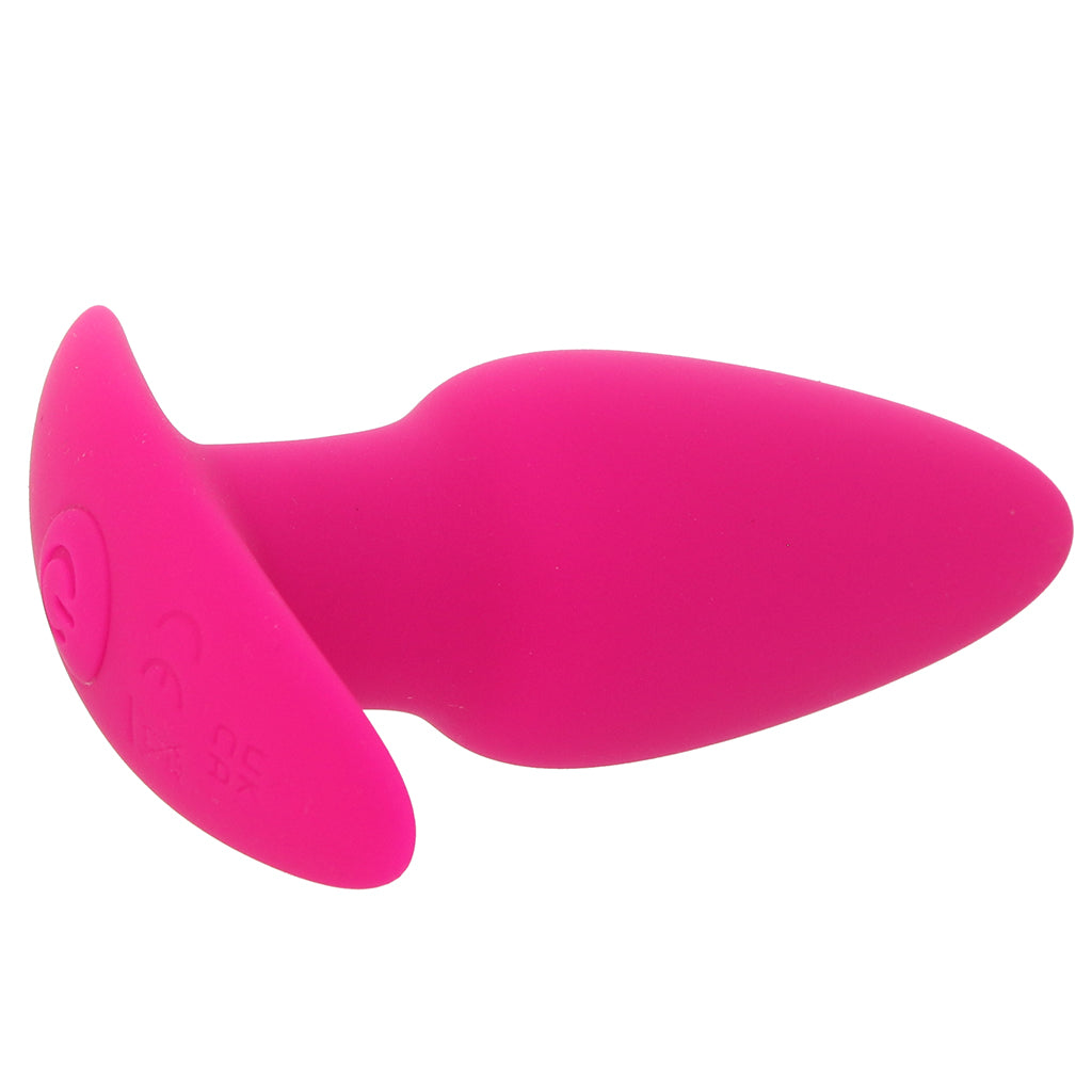 Basic Essentials Vibrating Tapered Plug Anal Sex Toys > Butt Plugs