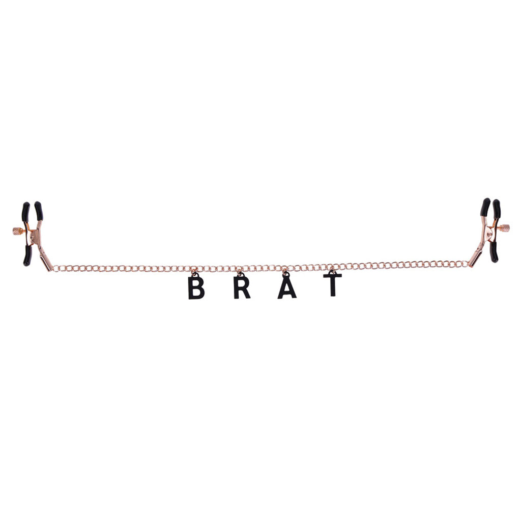 Sex & Mischief Brat Charmed Nipple Clamps Bondage and Fetish > Nipple Stimulators & Clamps