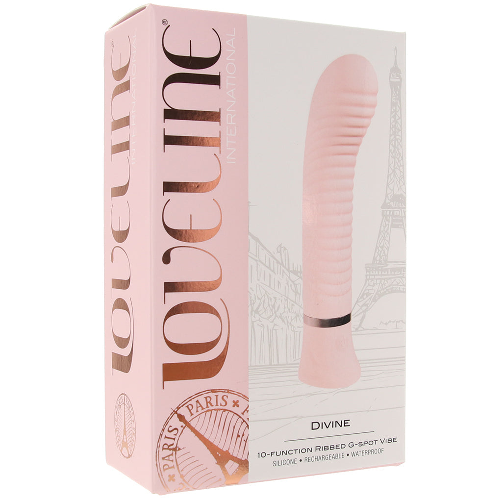Loveline Divine Ribbed Mini G-Spot Vibe Vibrators > G-Spot Vibrators