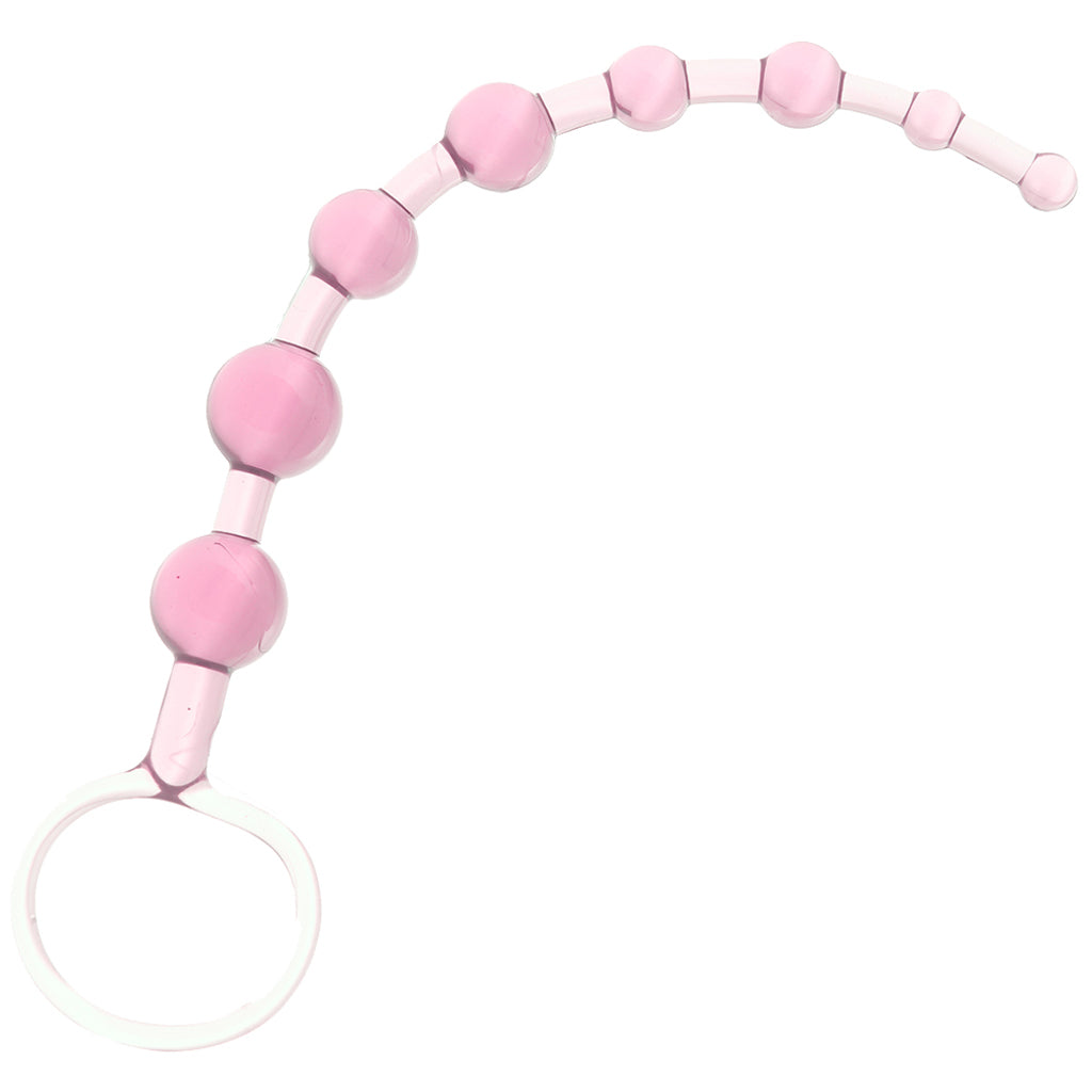 First Time Love Anal Beads in Pink Anal Sex Toys > Anal Beads