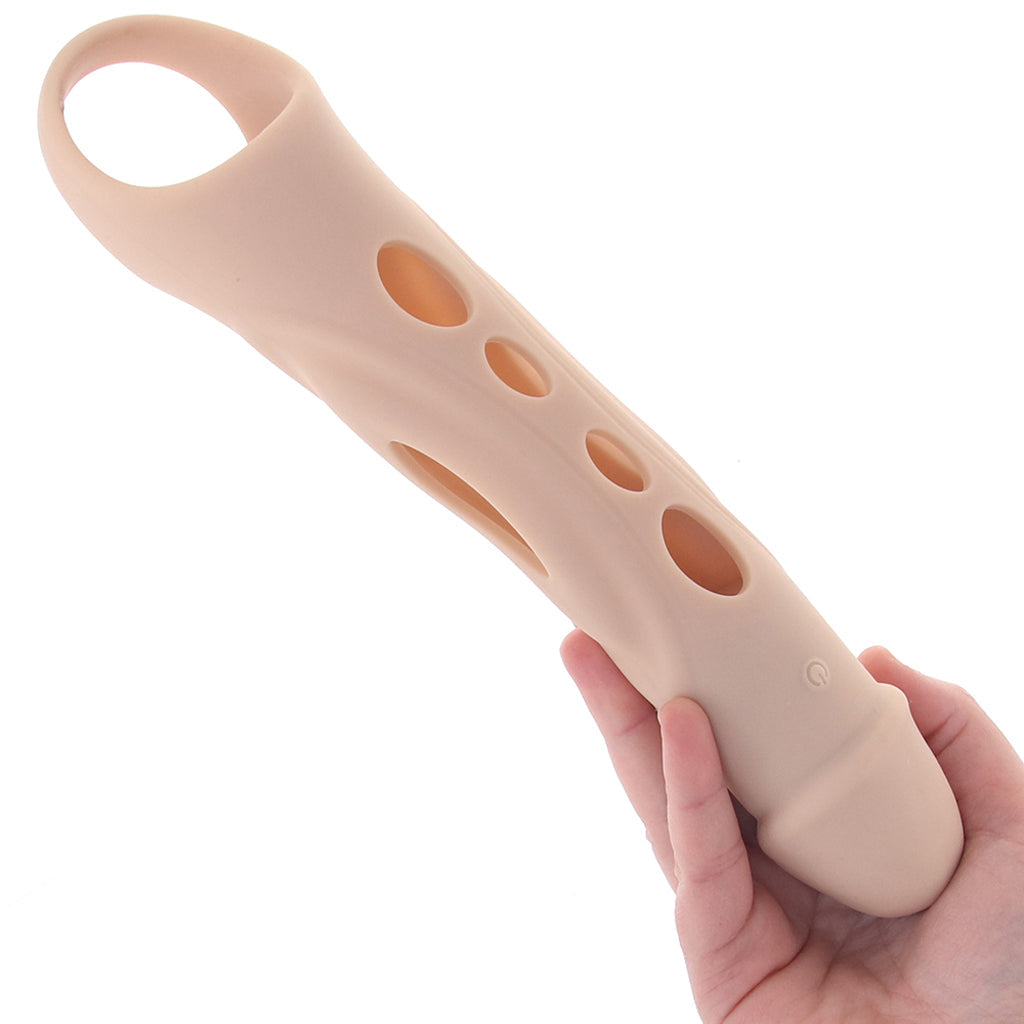 Zero Tolerance Big Boy Vibrating Extender in Light Male Enhancement > Extenders and Sleeves