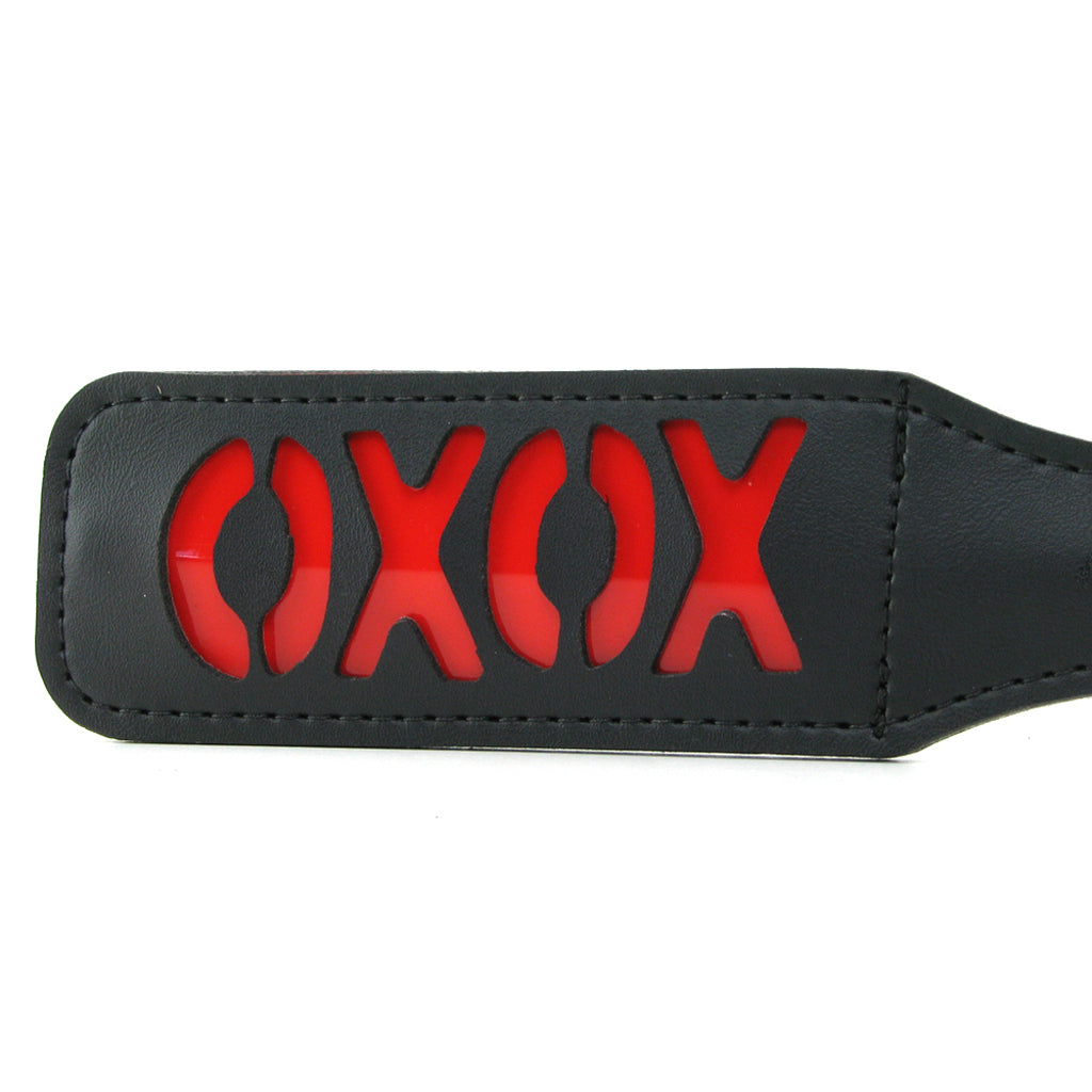 XOXO Paddle in Black Bondage and Fetish > Whips and Crops
