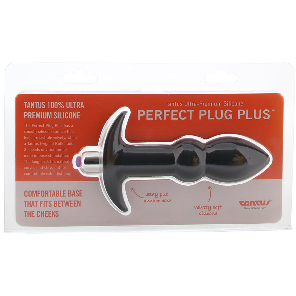 Perfect Vibrating Anal Plug in Black Anal Sex Toys > Butt Plugs