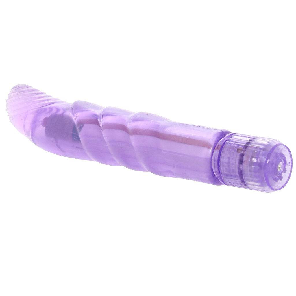 Basic Essentials Slim Softee Vibe in Purple Vibrators > G-Spot Vibrators