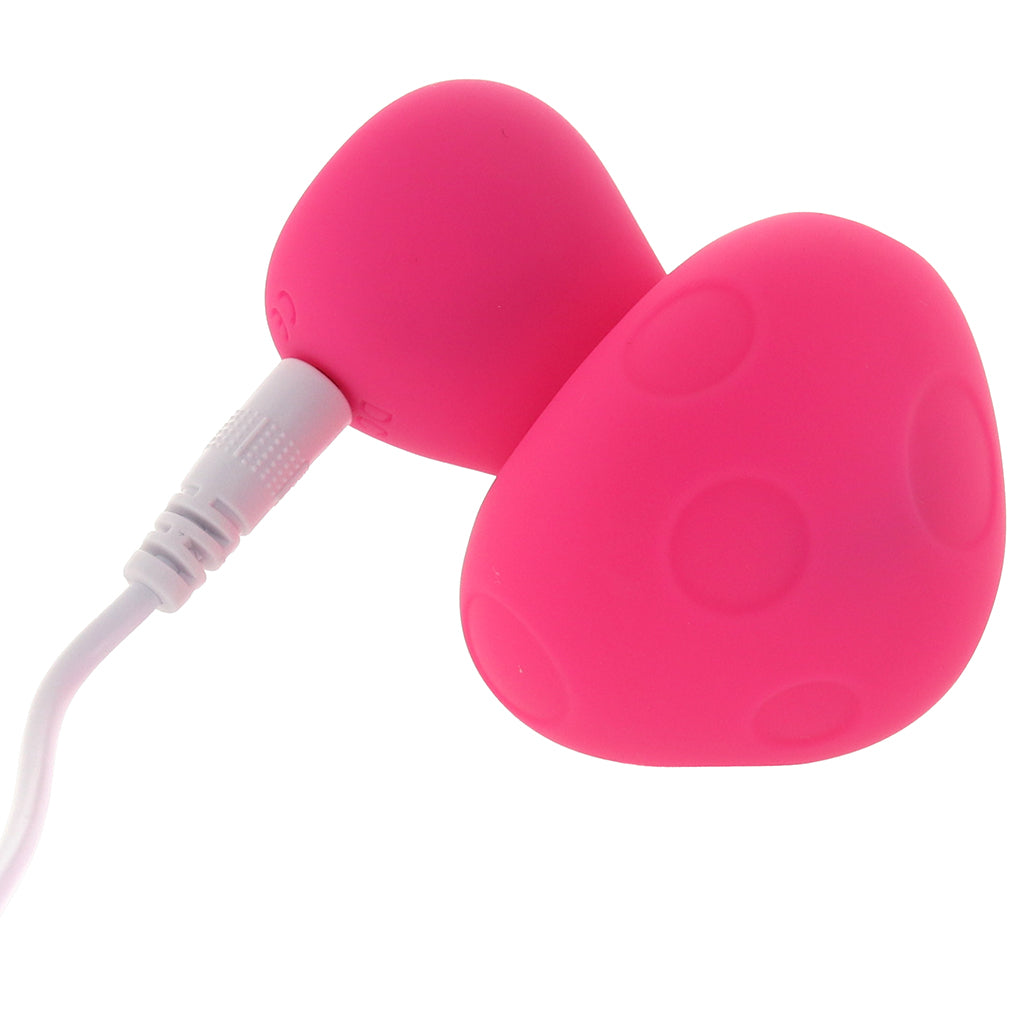 Mochi Silicone Mushroom Mini Vibe in Pink Vibrators > Clitoral Stimulators
