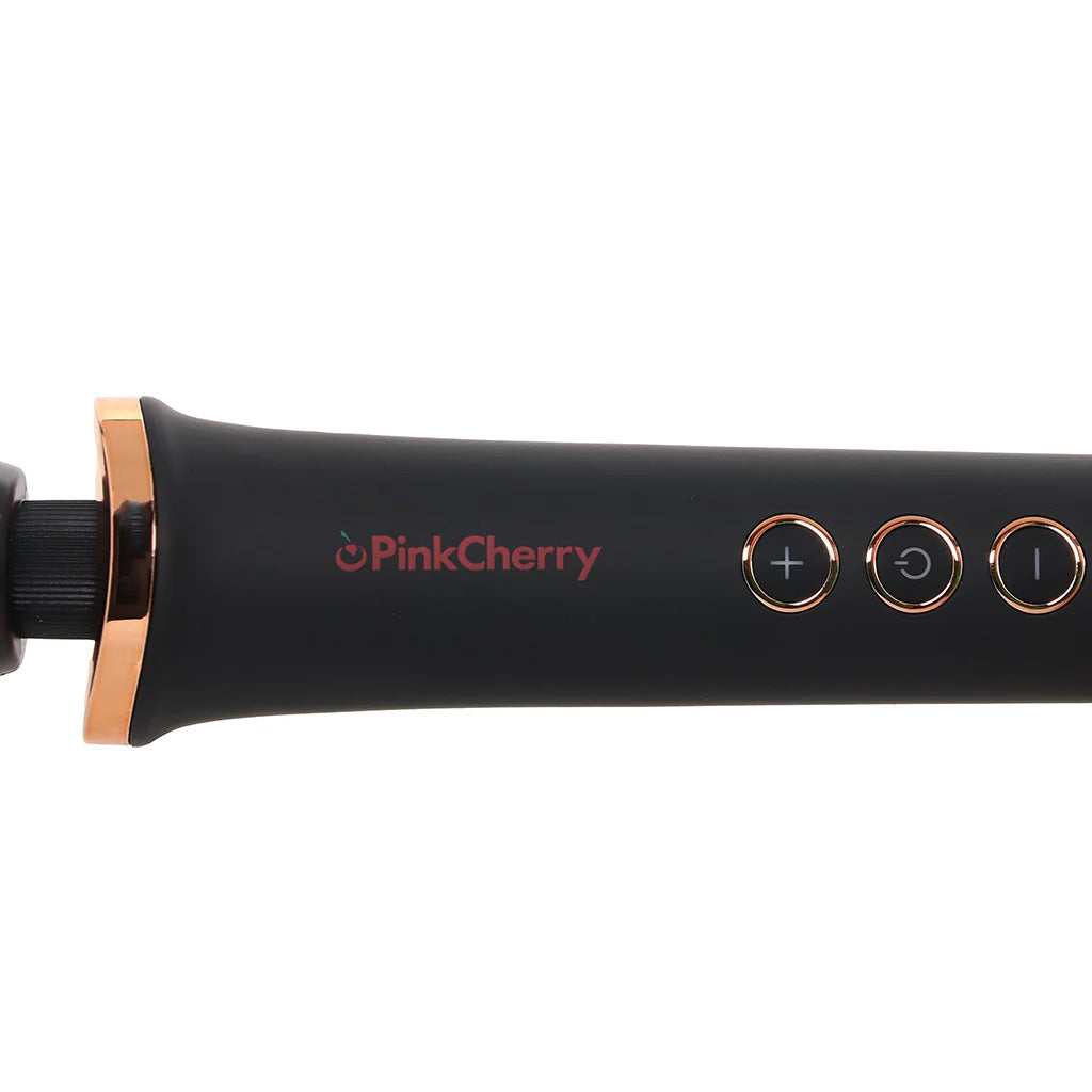 PinkCherry Rechargeable Wand in Black Vibrators > Wands