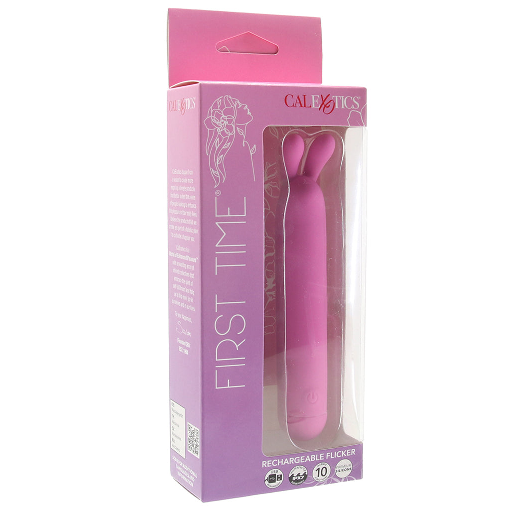 First Time Rechargeable Flicker Vibe Vibrators > Clitoral Stimulators