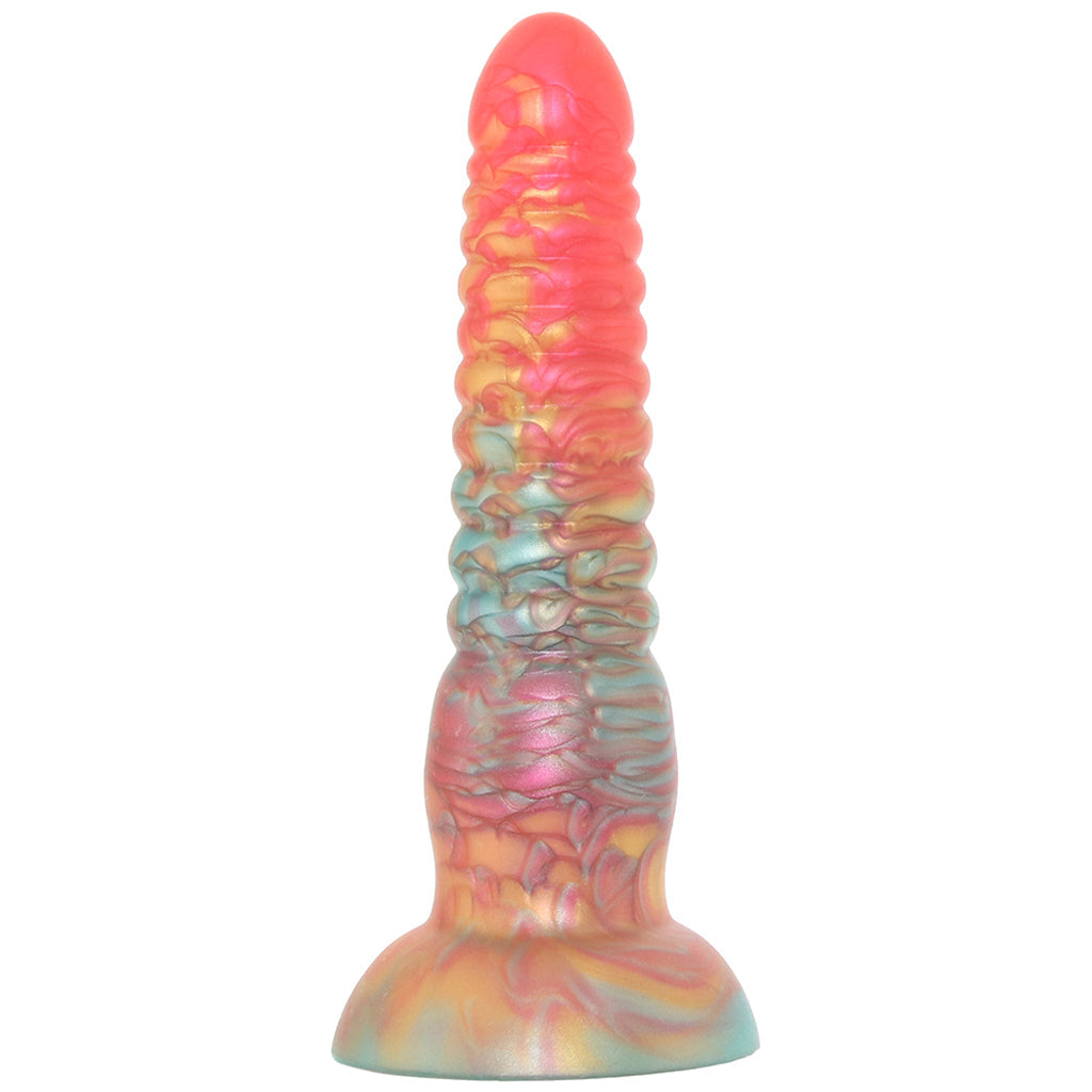 Colours Stacked 6 Inch Dildo in Red/Gold Dildo Sex Toys > Non-Phallic Dildos