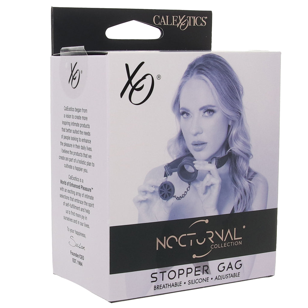 Nocturnal Collection Stopper Gag Bondage and Fetish > Ball Gags & Mouth Restraints