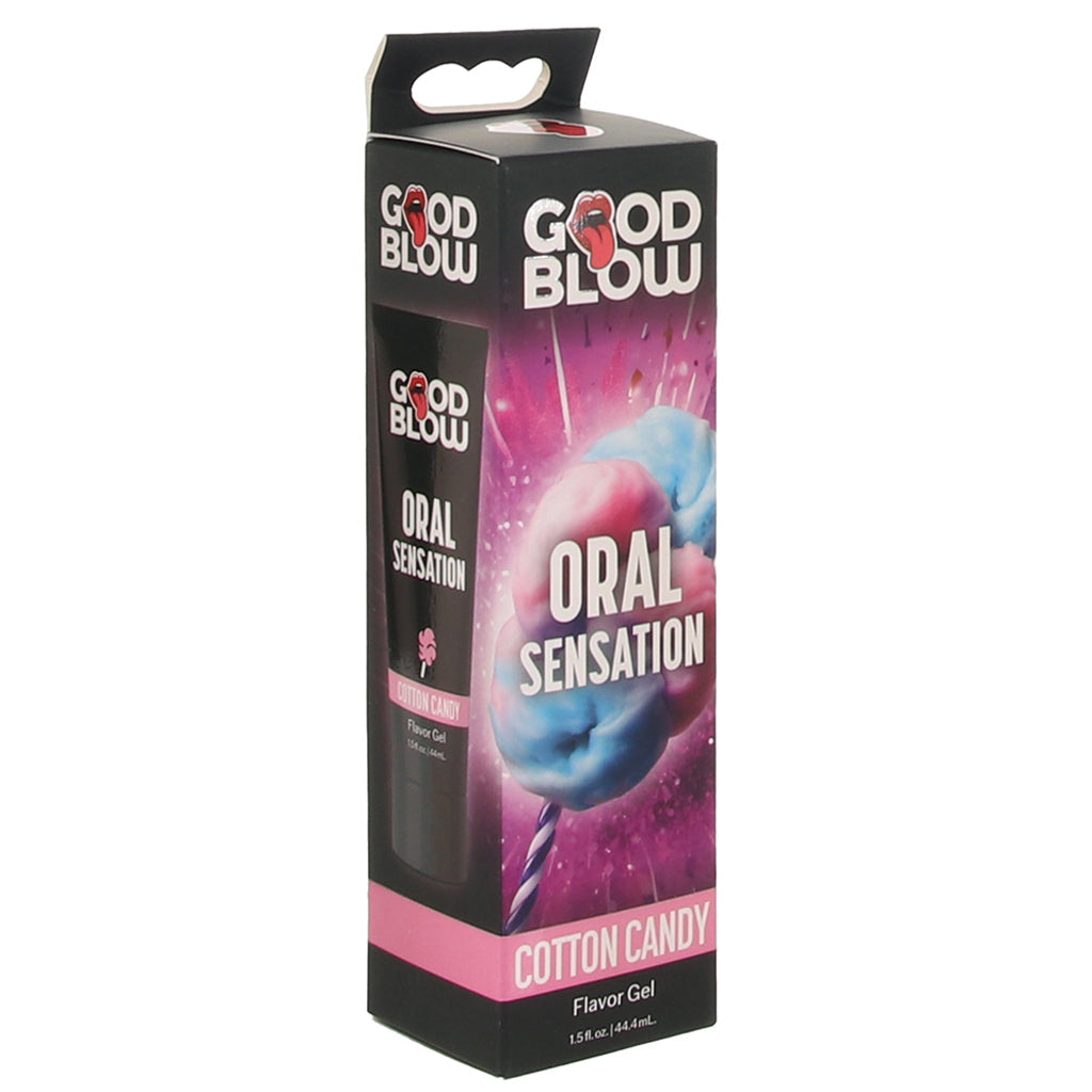 Good Blow Oral Sensation Gel 1.5oz/44.4ml in Cotton Candy Lubes and Lotions > Sexual Stimulants