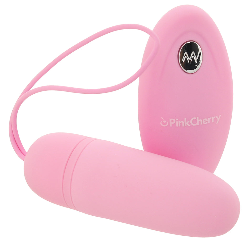 PinkCherry Silicone Remote Bullet Vibe Vibrators > Bullet and Egg Vibrators