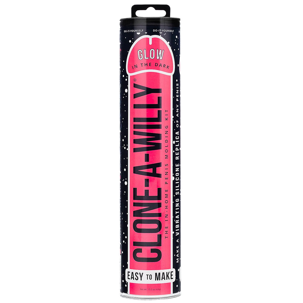 Clone-A-Willy Glow in the Dark in Hot Pink Dildo Sex Toys > Realistic Dildos