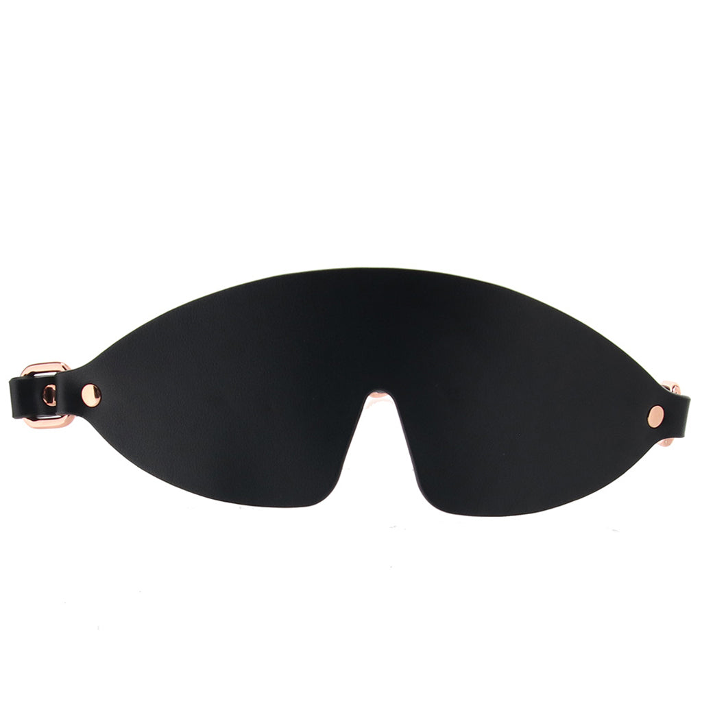 Bondage Couture Blindfold in Rose Gold Bondage and Fetish > Pleasure Masks and Dress Up Play