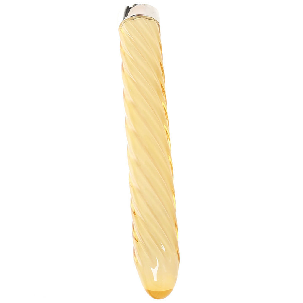 Playboy Pleasure Twist of Fate Glass Vibe Vibrators > Traditional Vibrators