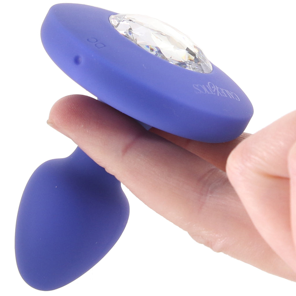 Cheeky Gems Small Vibrating Probe in Blue Anal Sex Toys > Butt Plugs