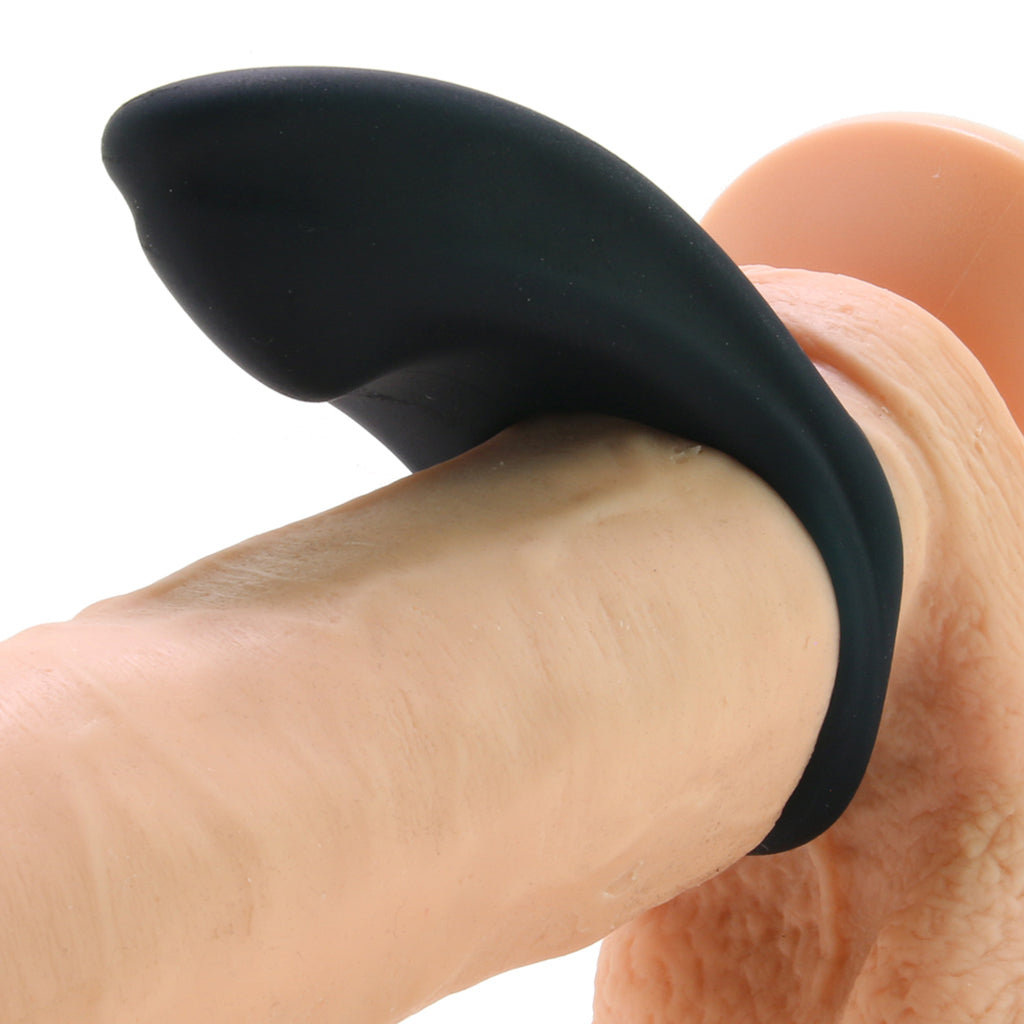 Over Drive Plus Rechargeable C-Ring in Just Black Cock Rings