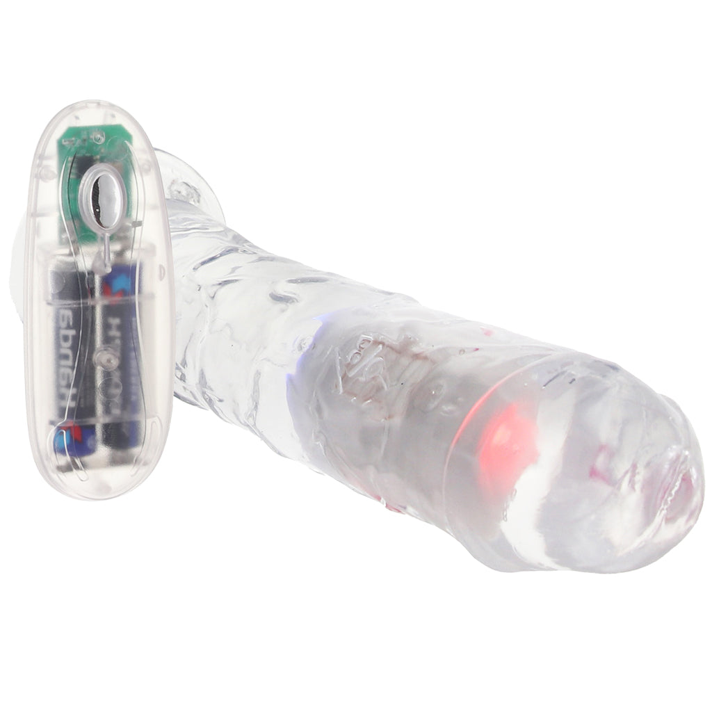 RealRock 7 Inch Light Up Vibrating Dildo Vibrators > Realistic Vibrator Dildos