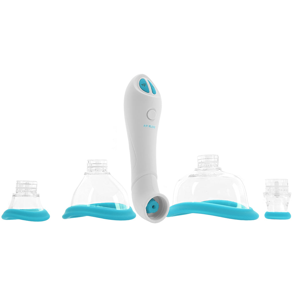Bloom Intimate Body Pump in Sky Blue Vibrators > Clitoral Suction & Stimulation