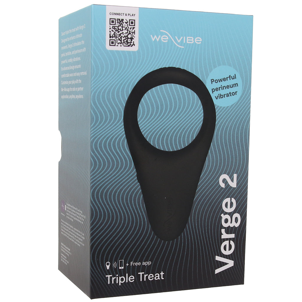 We-Vibe Verge 2 Triple Treat Perineum Stimulator Cock Rings