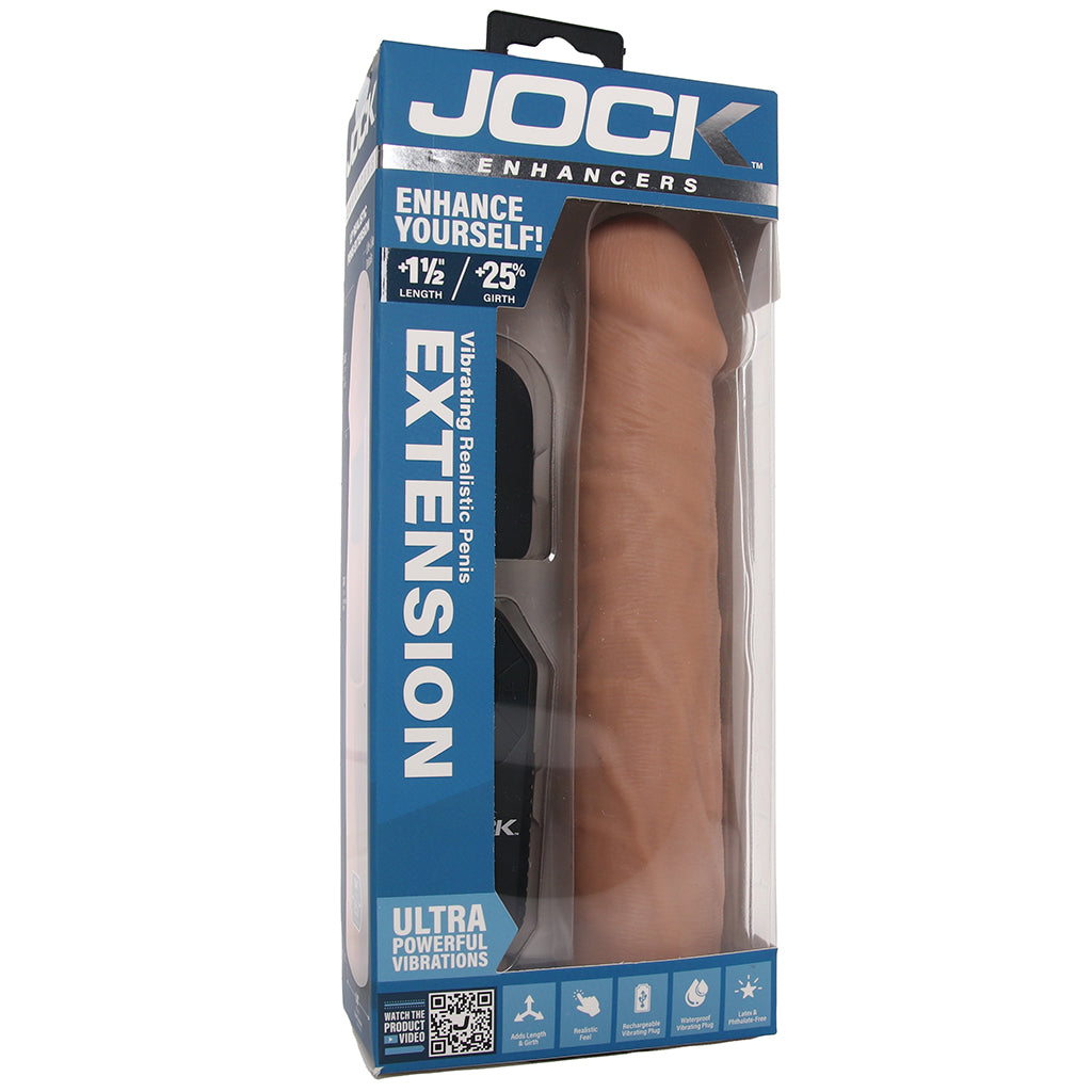 Jock 1.5 Inch Silicone Penis Extension in Tan Male Enhancement > Extenders and Sleeves