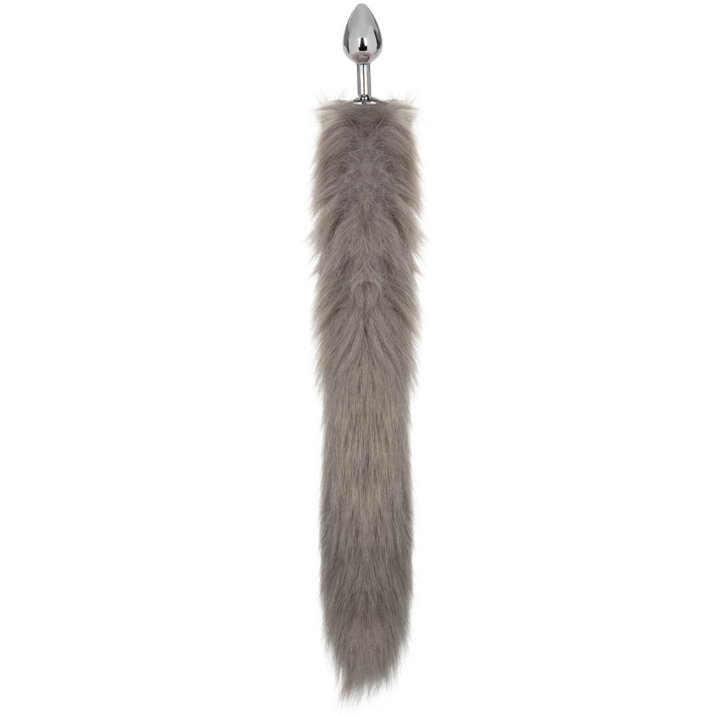 Running Wild Grey Tail Plug Anal Sex Toys > Butt Plugs