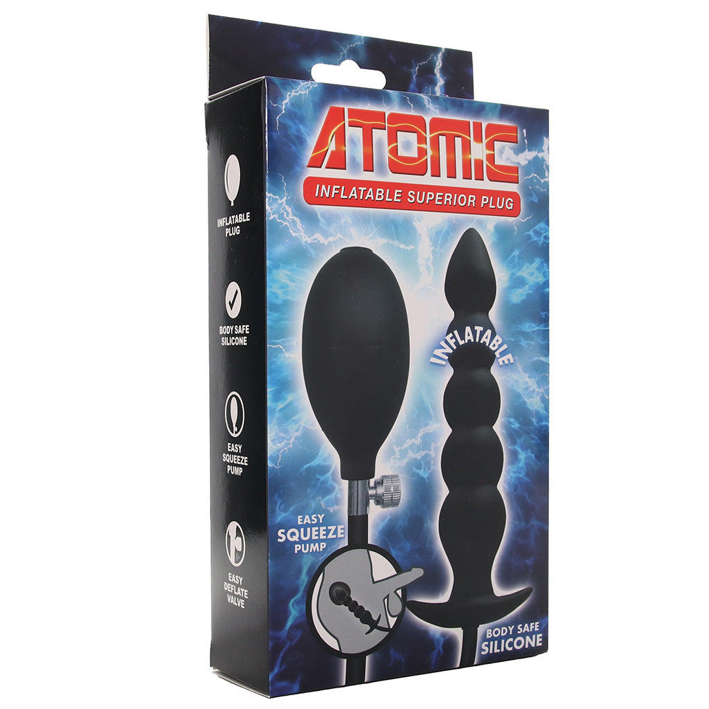 Atomic Inflatable Superior Butt Plug Anal Sex Toys > Butt Plugs