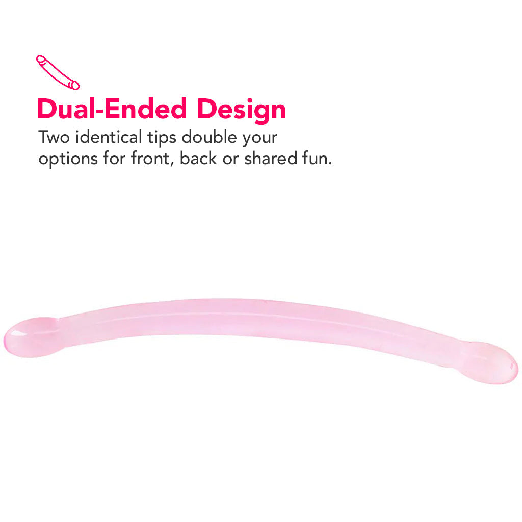RealRock 17 Inch Double Ended Dildo in Pink Dildo Sex Toys > Double Ended Dildos