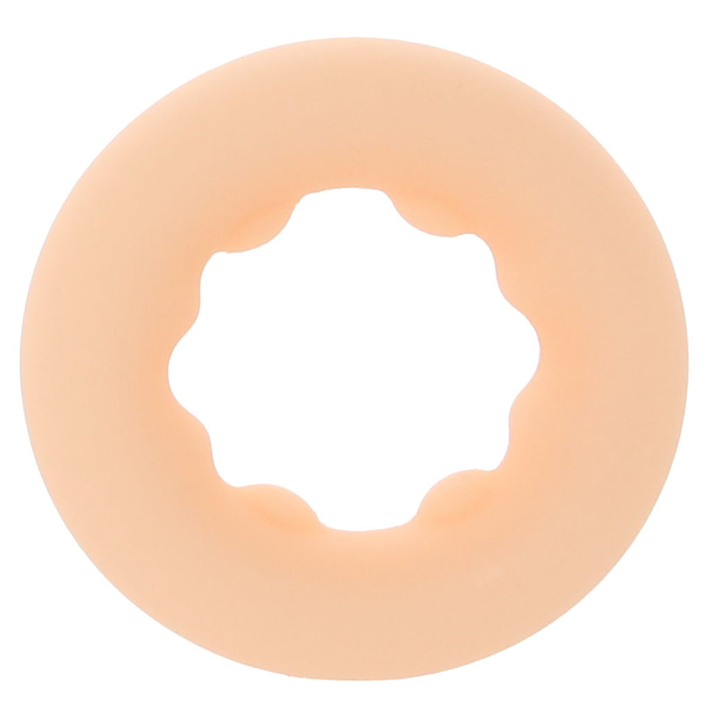Gunner Liquid Silicone Super Stretch C-Ring in Light Cock Rings