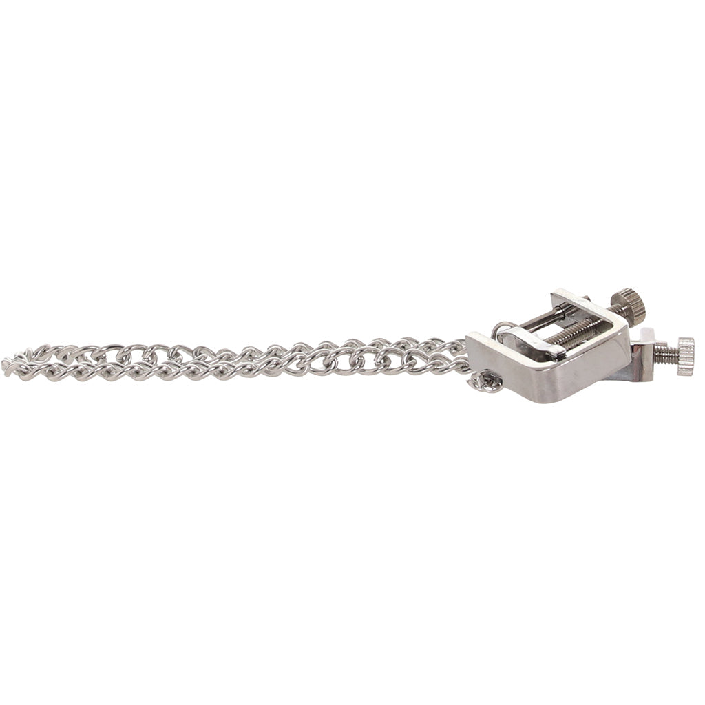 Master Series Pressure Vice Metal Nipple Clamps Bondage and Fetish > Nipple Stimulators & Clamps