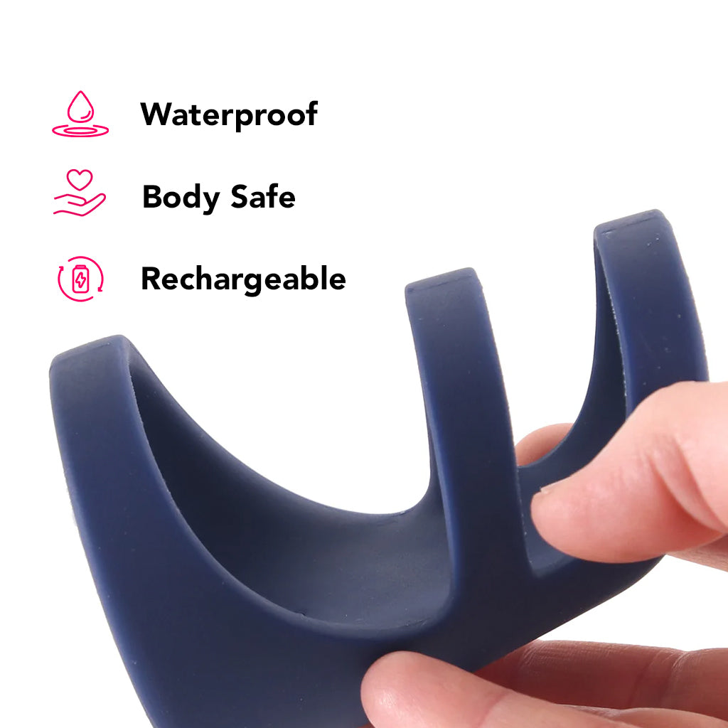 Viceroy Rechargeable Triple Cock Cage Cock Rings