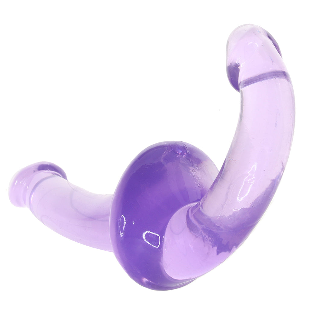 Strapless Strap-On Wearable Jelly Dildo in Purple Dildo Sex Toys > G-Spot Dildos