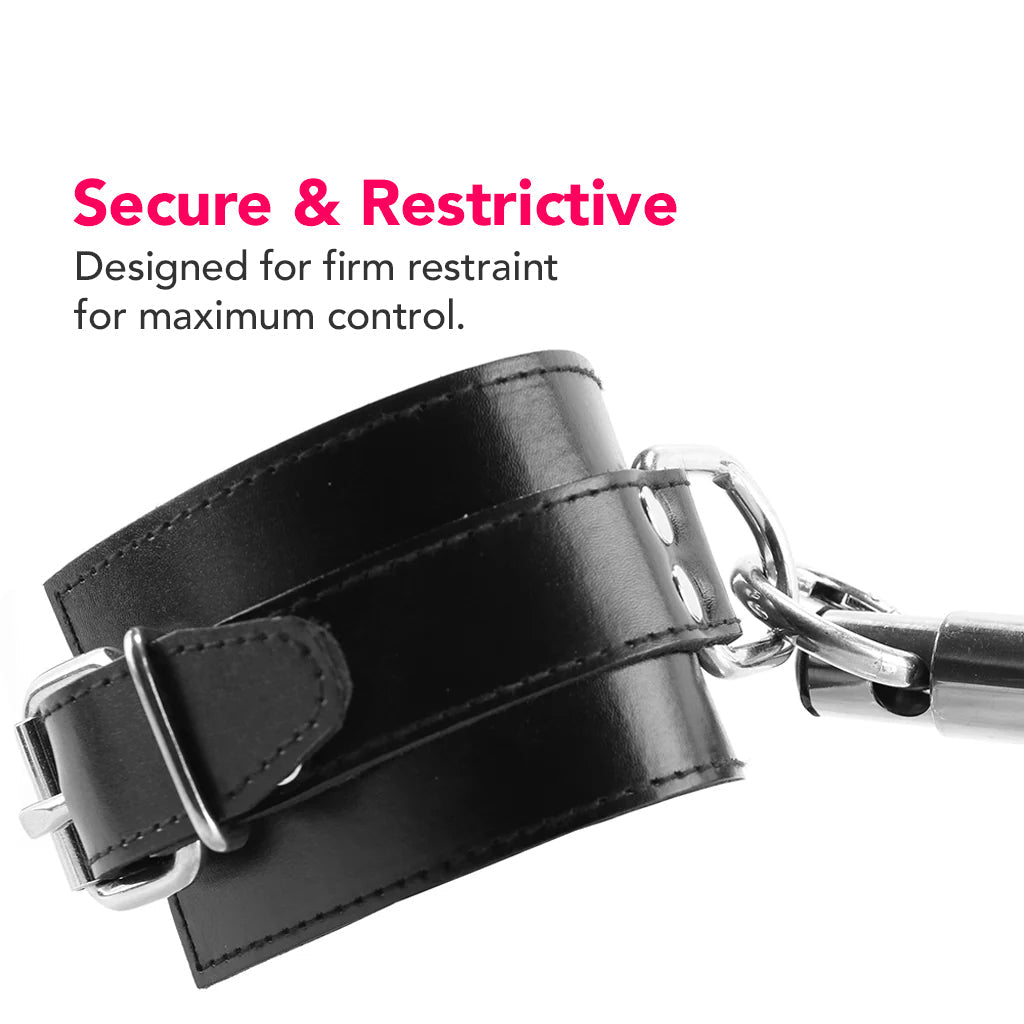 Adjustable Leg Spreader Bar in Black Bondage and Fetish > Restraints