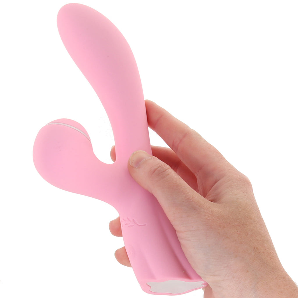 Luxe Aura Suction Vibe in Pink Vibrators > Rabbit Vibrators