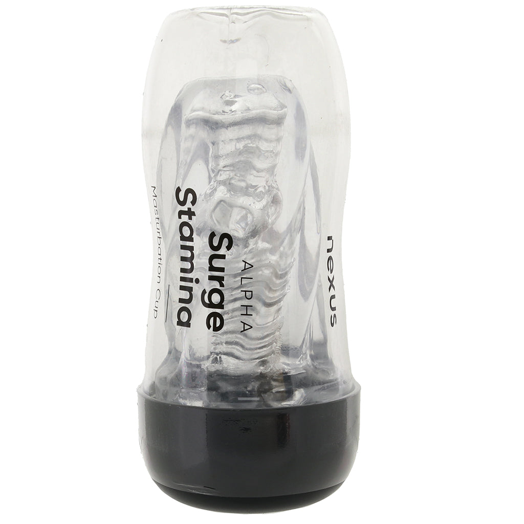Alpha Surge Stamina Cup Stroker Male Masturbators > Self-Contained Strokers
