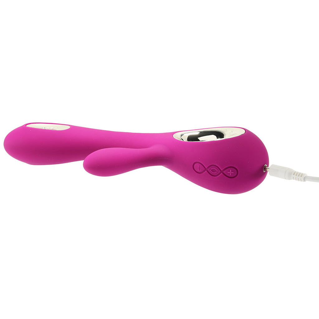 SORAYA Wave G-Spot and Clitoral Vibrator in Deep Rose Vibrators > Rabbit Vibrators