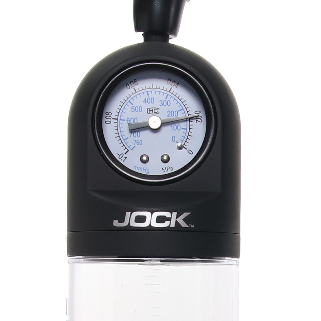 Jock Pump Up Pull Rod Penis Pump with Pressure Gauge Male Enhancement > Penis Pumps