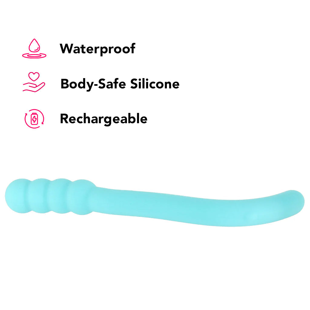 Pretty Little Wands Bubbly Flexible Vibe Vibrators > G-Spot Vibrators