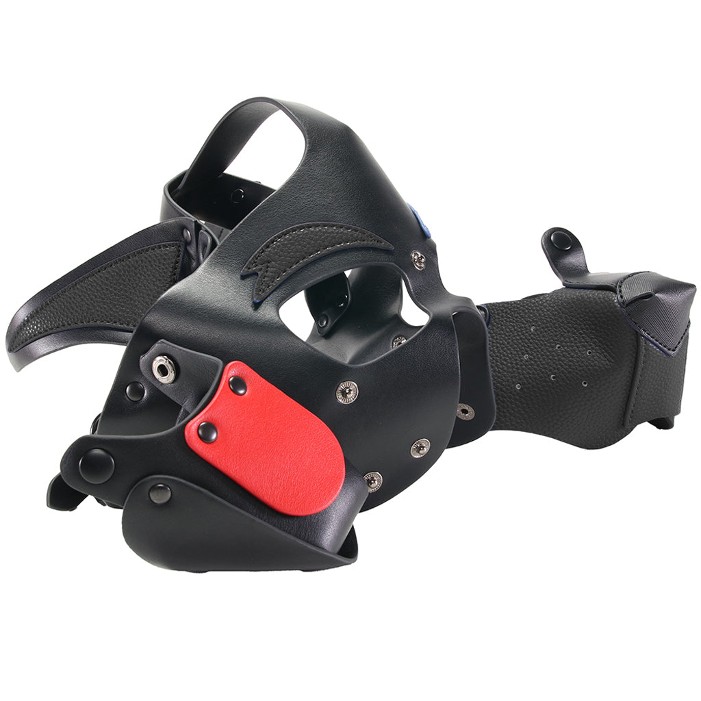 Kanine Kolection Alpha Dog Pup Hood in Black Bondage and Fetish > Pleasure Masks and Dress Up Play
