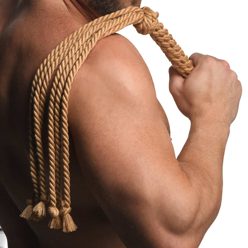 Master Series Swashbuckler Rope Flogger Bondage and Fetish > Whips and Crops