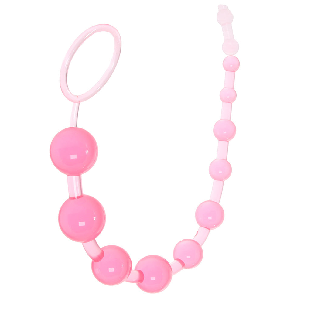X-10 Anal Beads in Pink Anal Sex Toys > Anal Beads