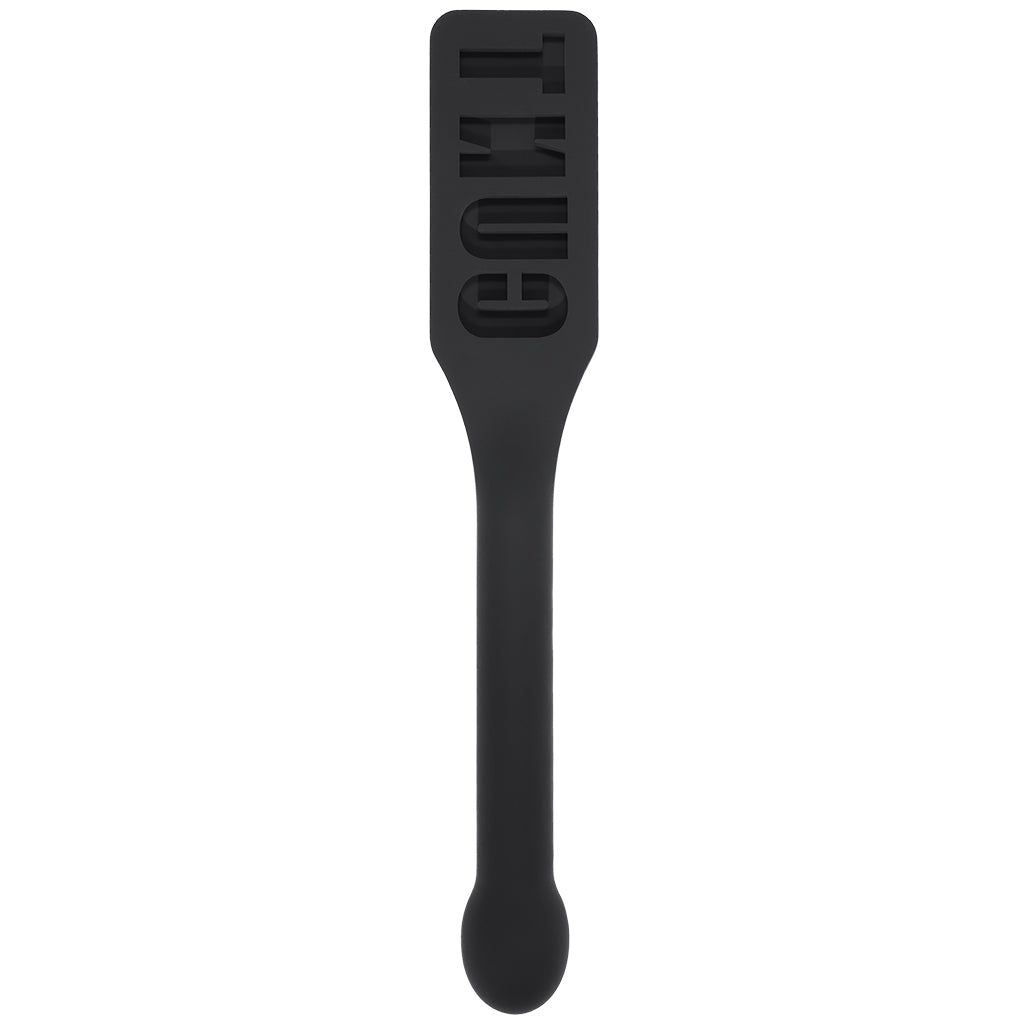 Edge C*NT Impression Silicone Paddle Bondage and Fetish > Whips and Crops
